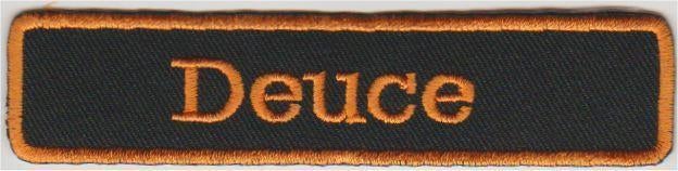 Harley Davidson Deuce stoffen opstrijk patch embleem #1, Ophalen of Verzenden, Nieuw