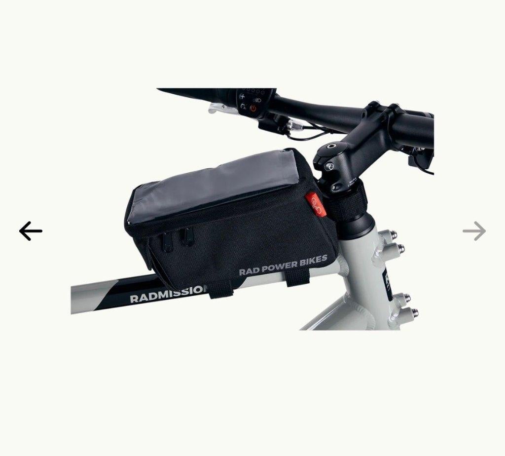 Rad Power Bikes Top Tube Bag, Fietsen en Brommers, Fietsaccessoires | Fietstassen, Ophalen of Verzenden, Nieuw
