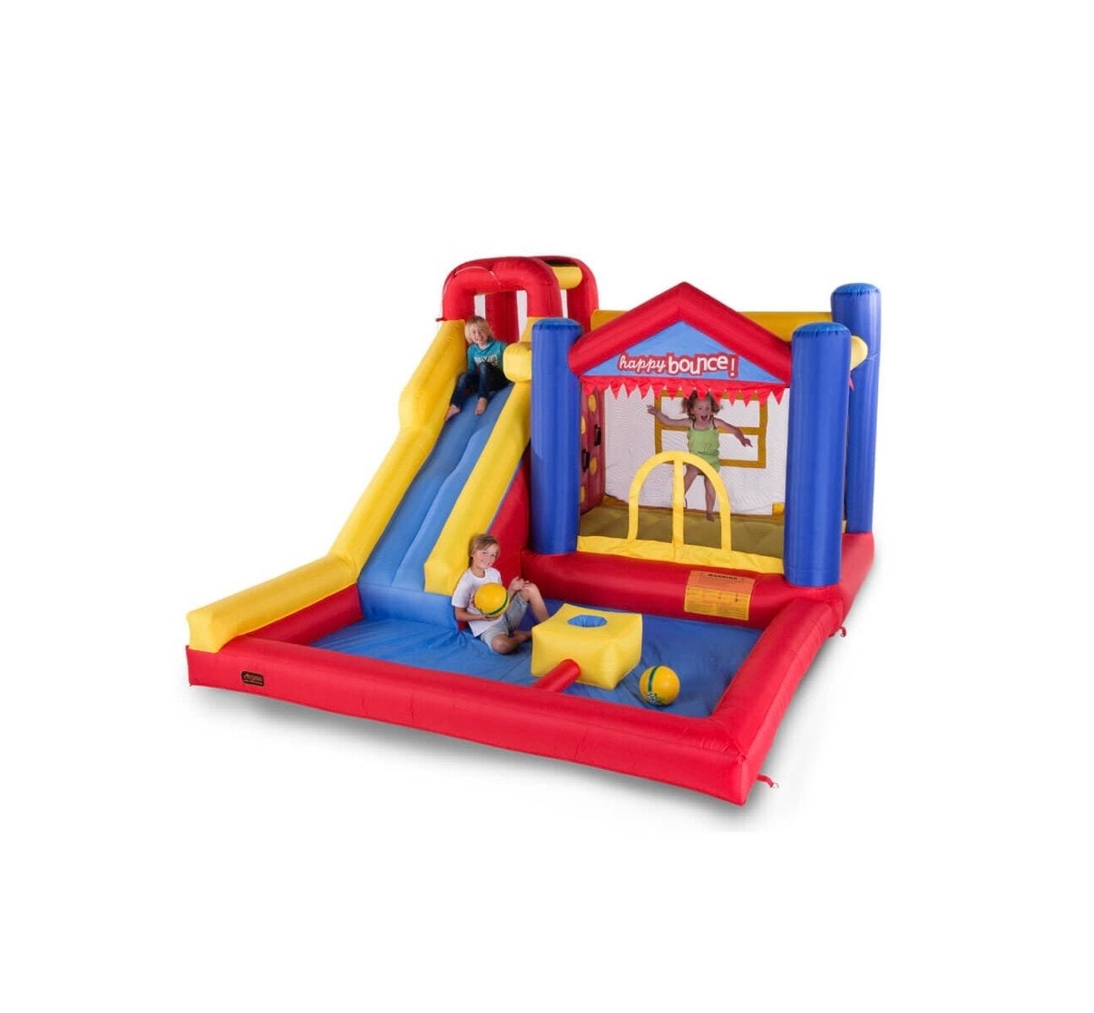 Happy Bounce! Springkussen met Glijbaan!, Ophalen, Gebruikt