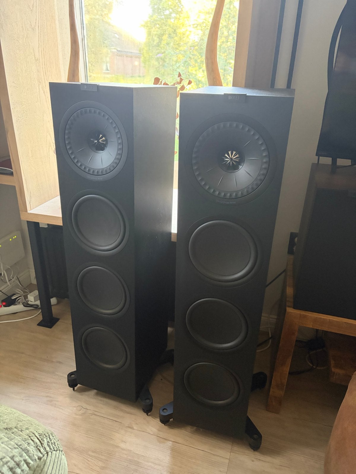 KEF Q950 Vloerstaande Luidsprekers, Vloerstaande luidspreker, Zo goed als nieuw, Basreflex, KEF