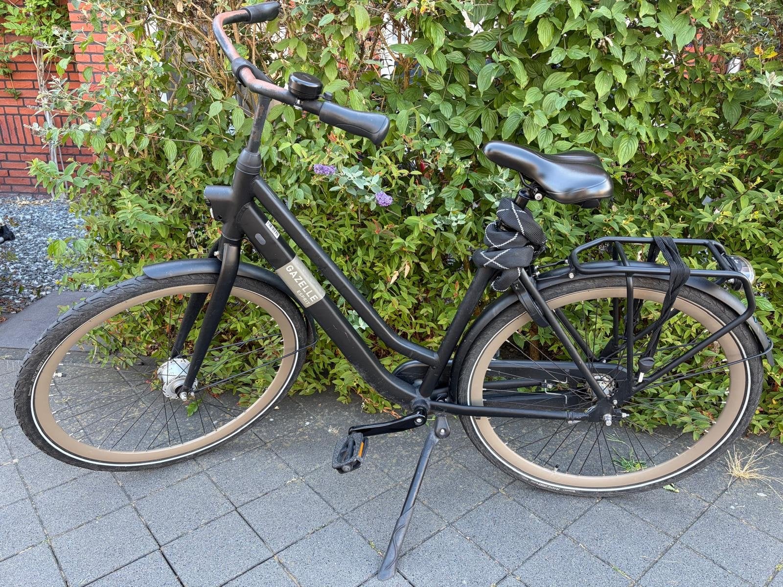 Gazelle fiets met lage instap, Ophalen, Gazelle, Trommelrem, 53 tot 56 cm