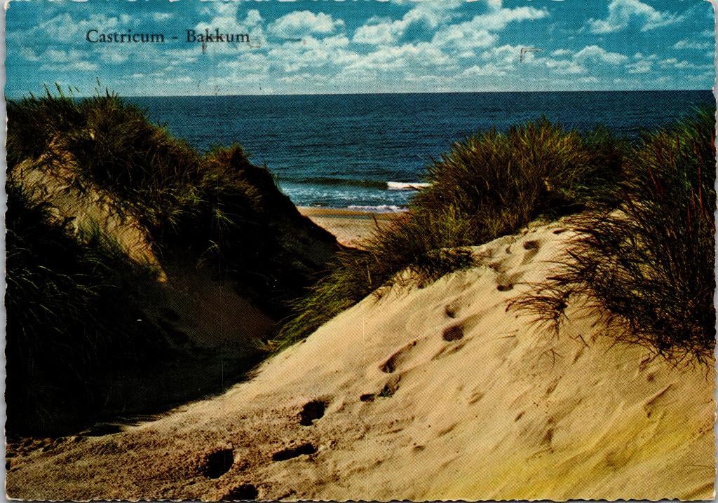 Bakkum Castricum - Zee en duinen (1969), Verzenden, 1960 tot 1980, Gelopen, Noord-Holland