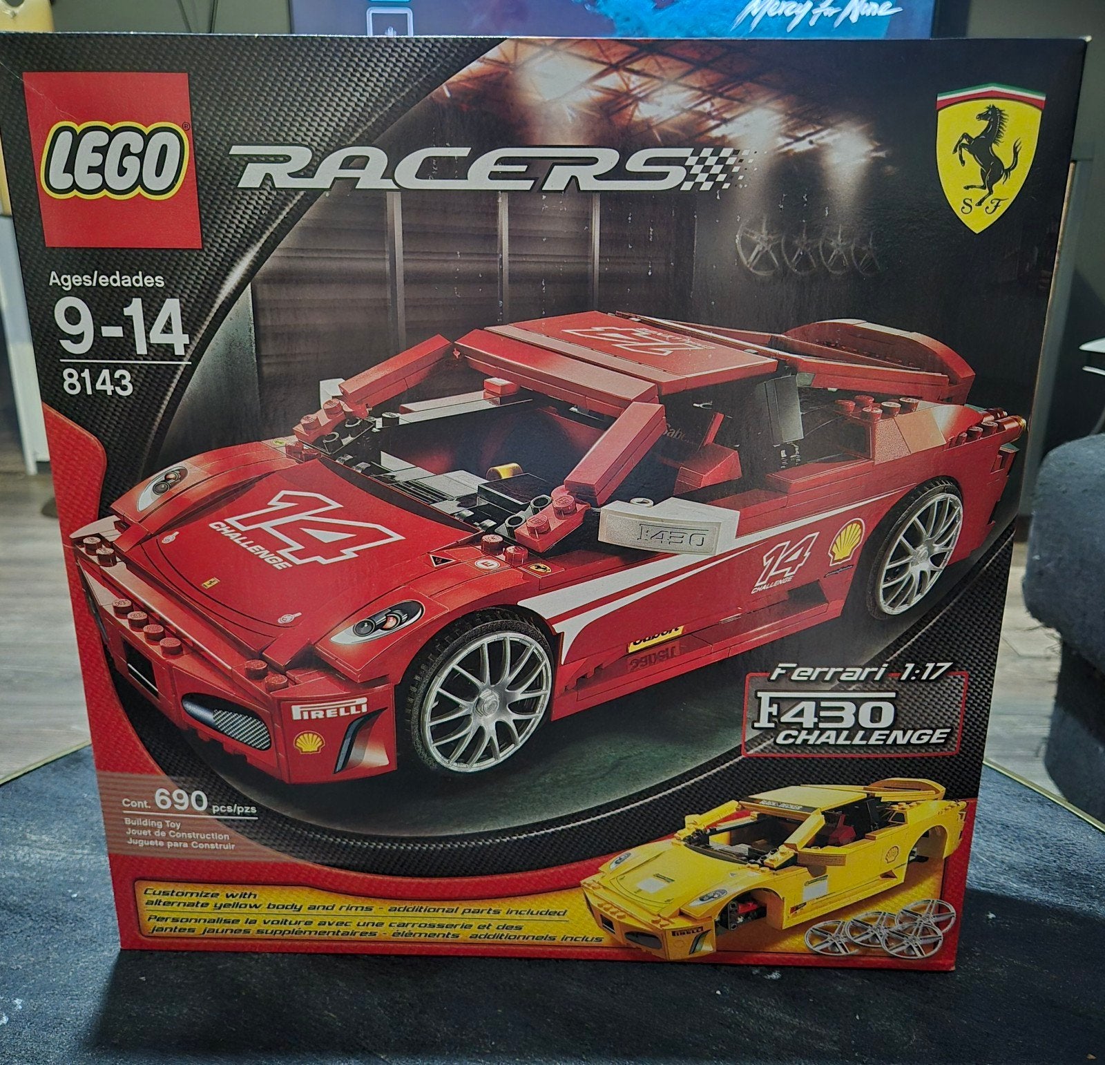 LEGO Racers 8143 Ferrari F430 Challenge - SEALED, Ophalen of Verzenden, Nieuw, Overige merken