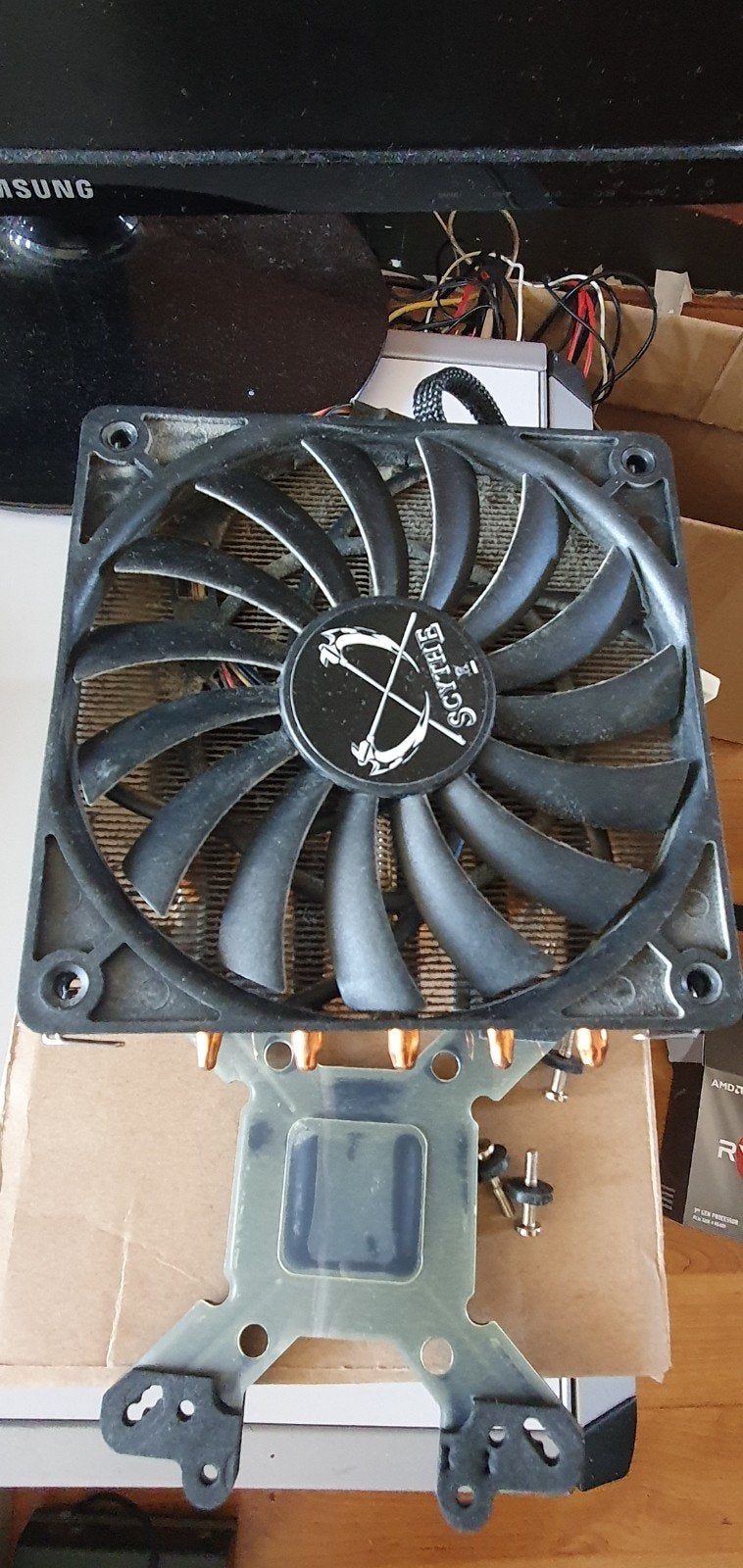 Scythe shurgen cpu cooler, Computers en Software, Ophalen of Verzenden, Nieuw, Luchtkoeling
