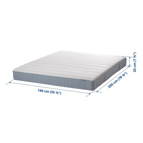 IKEA Vesteröy matras 140x200 cm, Huis en Inrichting, Slaapkamer | Matrassen en Bedbodems, Ophalen, Gebruikt, Tweepersoons, 140 cm