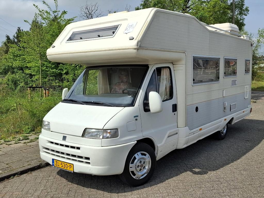 Fiat Ducato Pegaso 2.5 TDI, Alkoof, Fiat, Particulier, 6 tot 7 meter