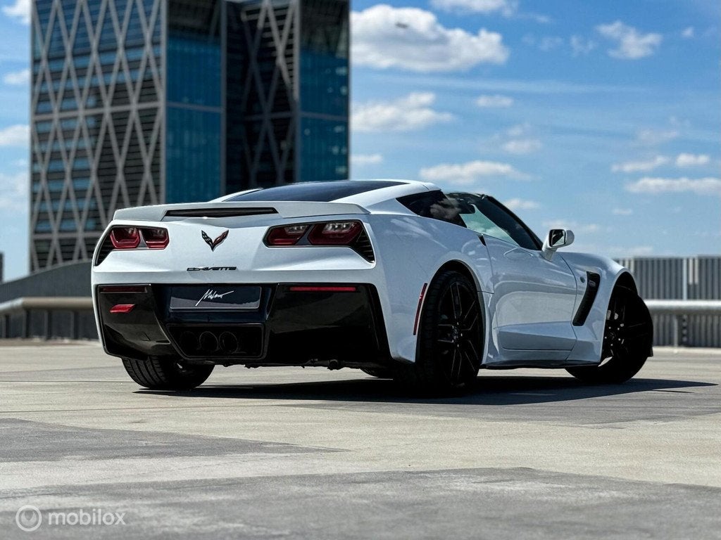 Chevrolet USA Corvette 6.2 3LT Stingray |HUD|Carbon|Memory, Auto's, Chevrolet, Automaat, Achterwielaandrijving, Gebruikt, Wit