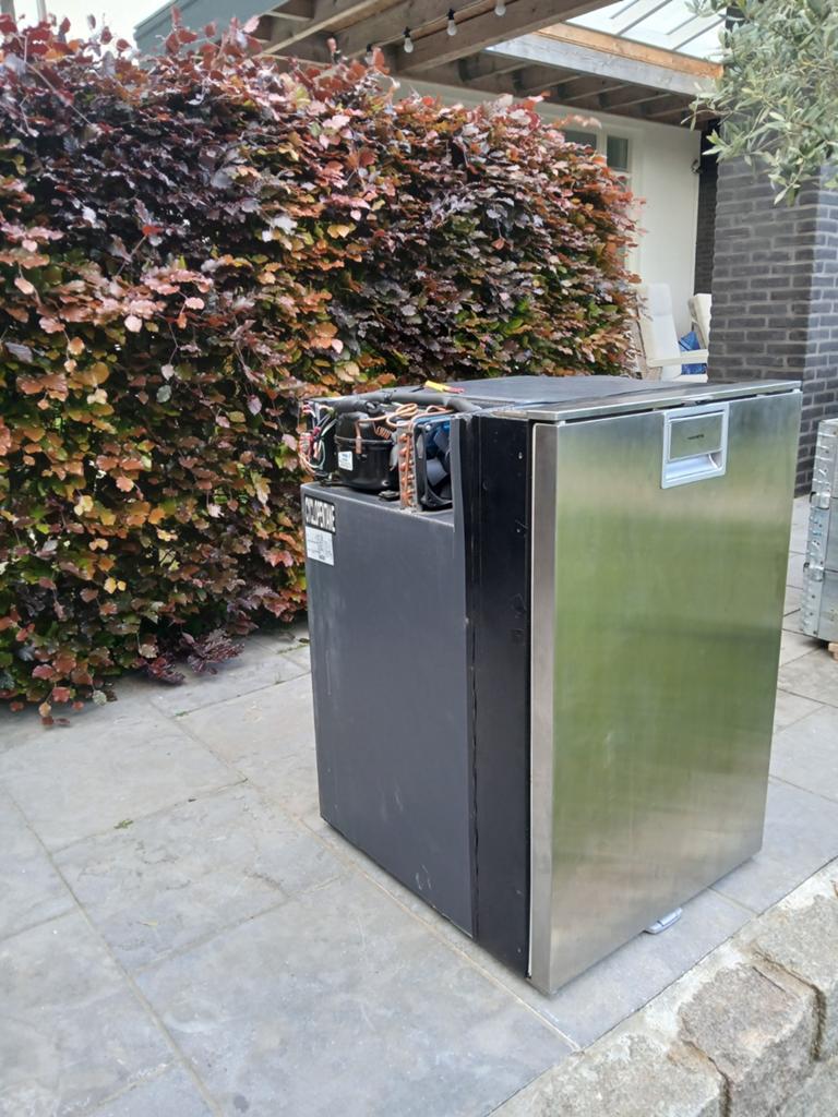 Dometic CRX1140 Koelkast - RVS - 136L, Gebruikt, 100 tot 150 liter, 45 tot 60 cm, Met vriesvak