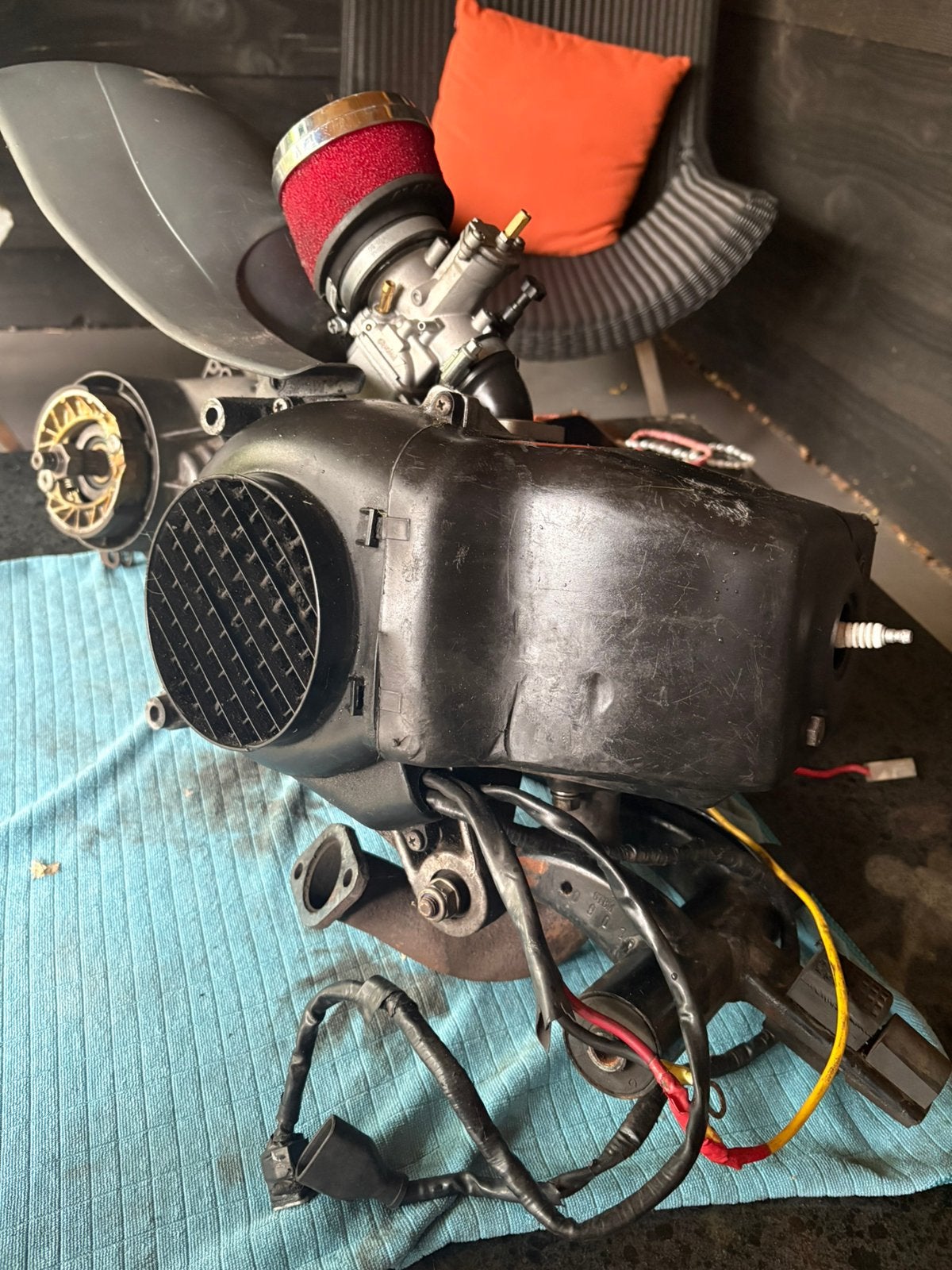 Piaggio skipper 172cc blok, Ophalen, Zo goed als nieuw, Blok