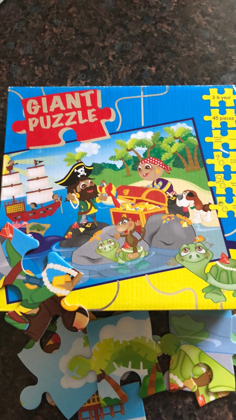 Puzzels grote  stukken.   Voor 2 /4. Jaar, Ophalen of Verzenden, 10 tot 50 stukjes, Zo goed als nieuw, 2 tot 4 jaar