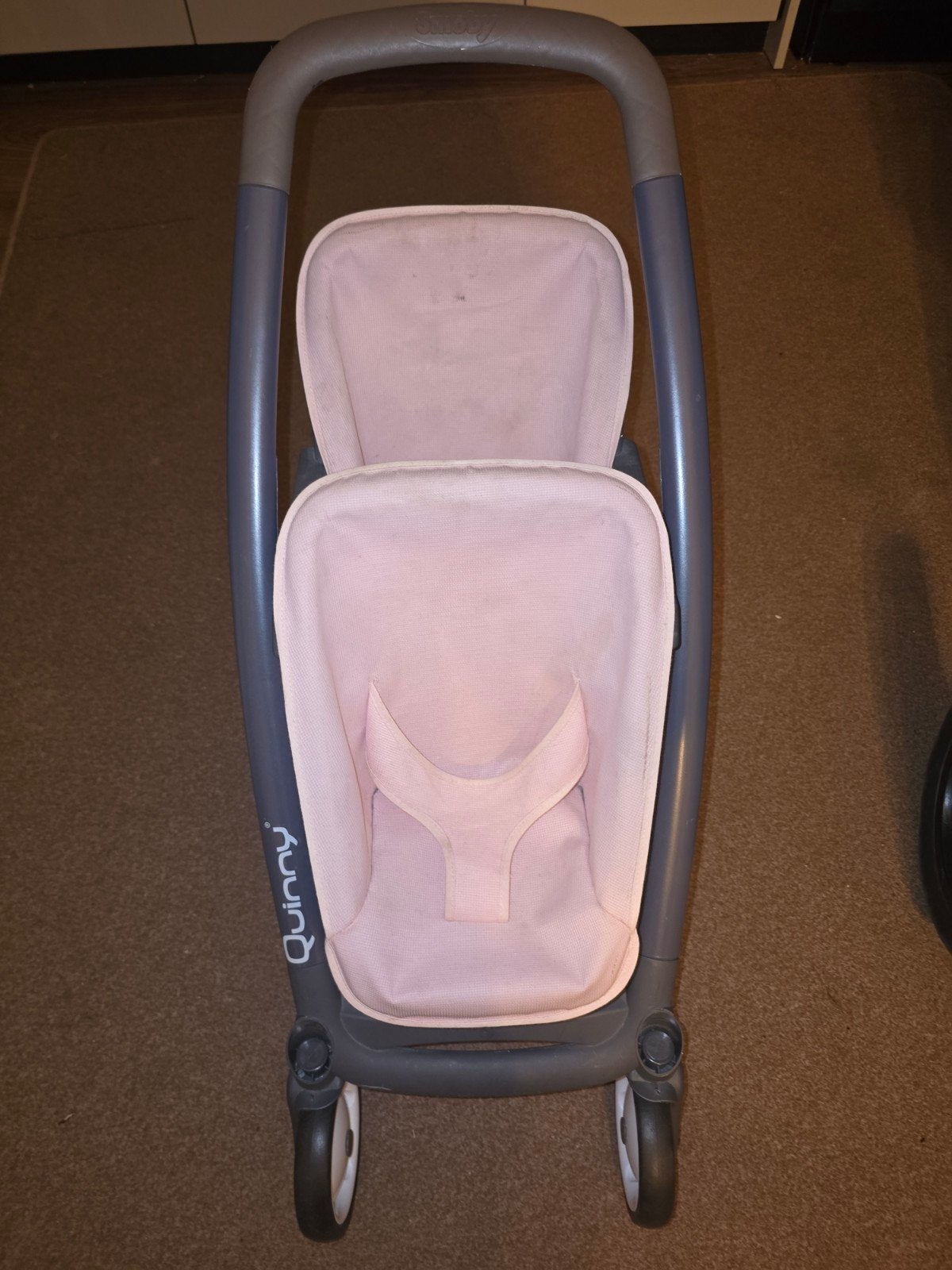 Quinny kinderwagen roze - Gebruikt, Ophalen of Verzenden, Gebruikt, Quinny