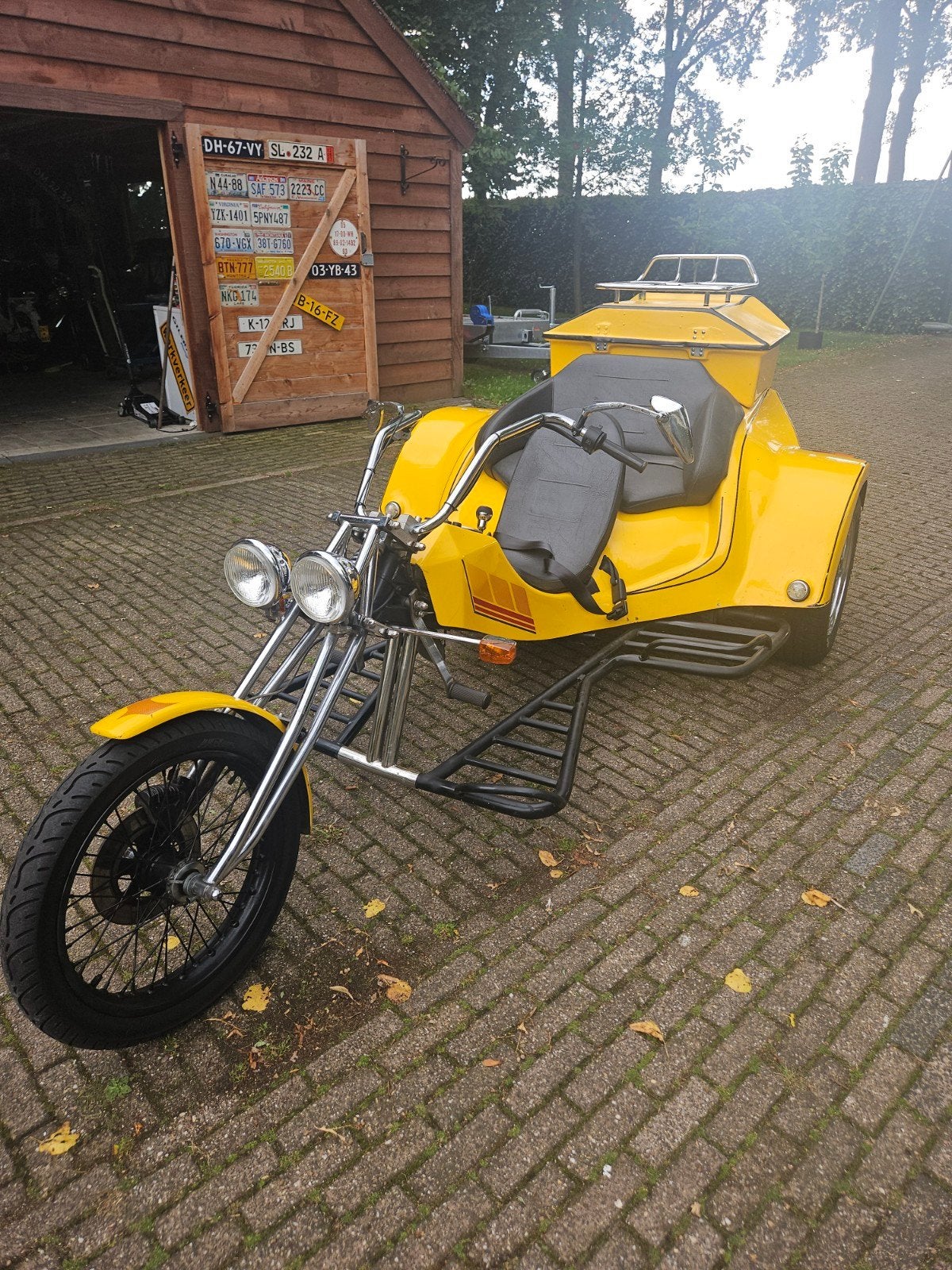 REWACO HS-1 trike schuurvonst, 4 cilinders, 1200 cc, 12 t/m 35 kW