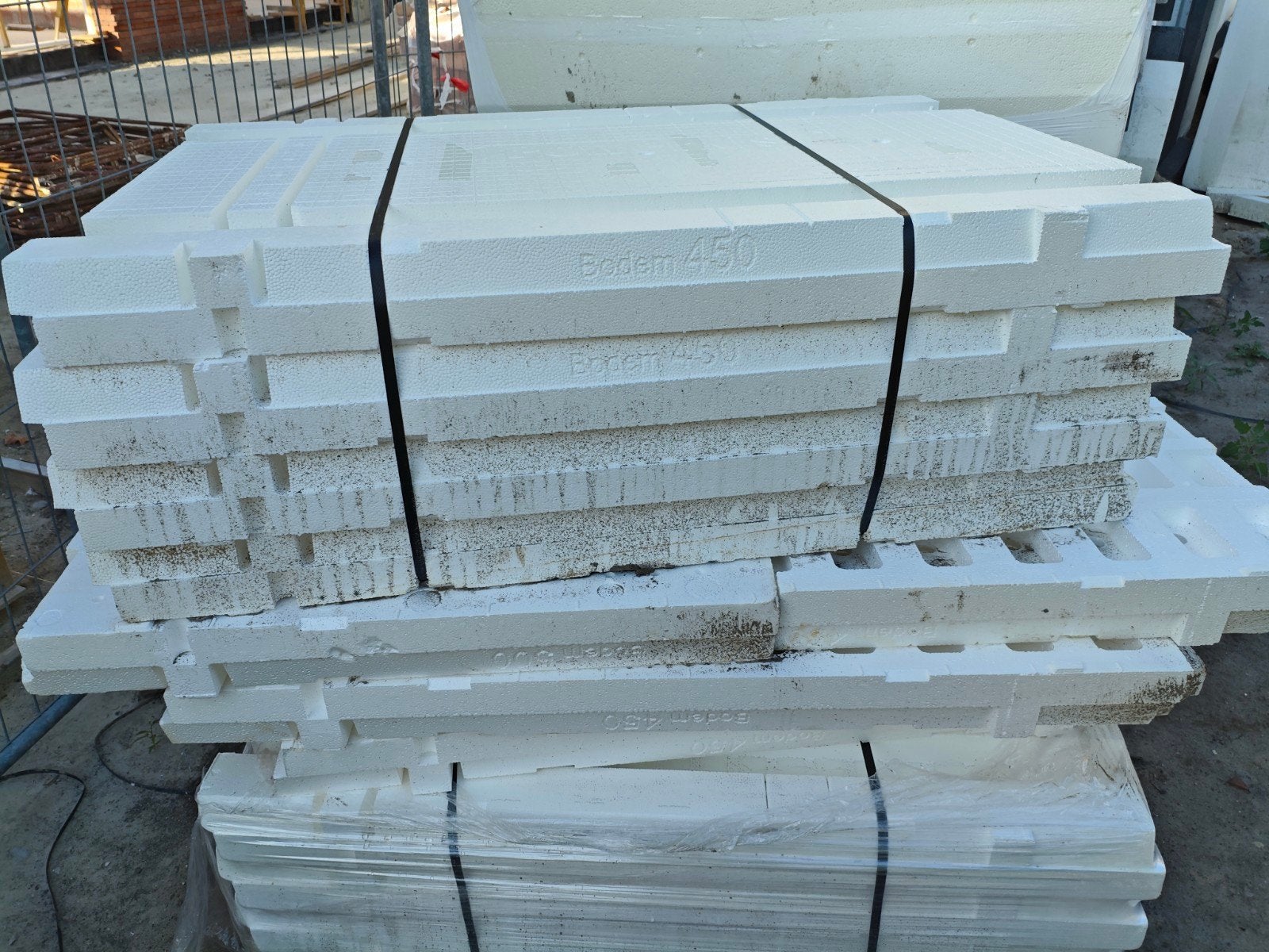 4 platen Isobouw PowerKist bodemplaat 1200x500mm, Doe-het-zelf en Verbouw, Isolatie en Afdichting, Ophalen, Overige materialen