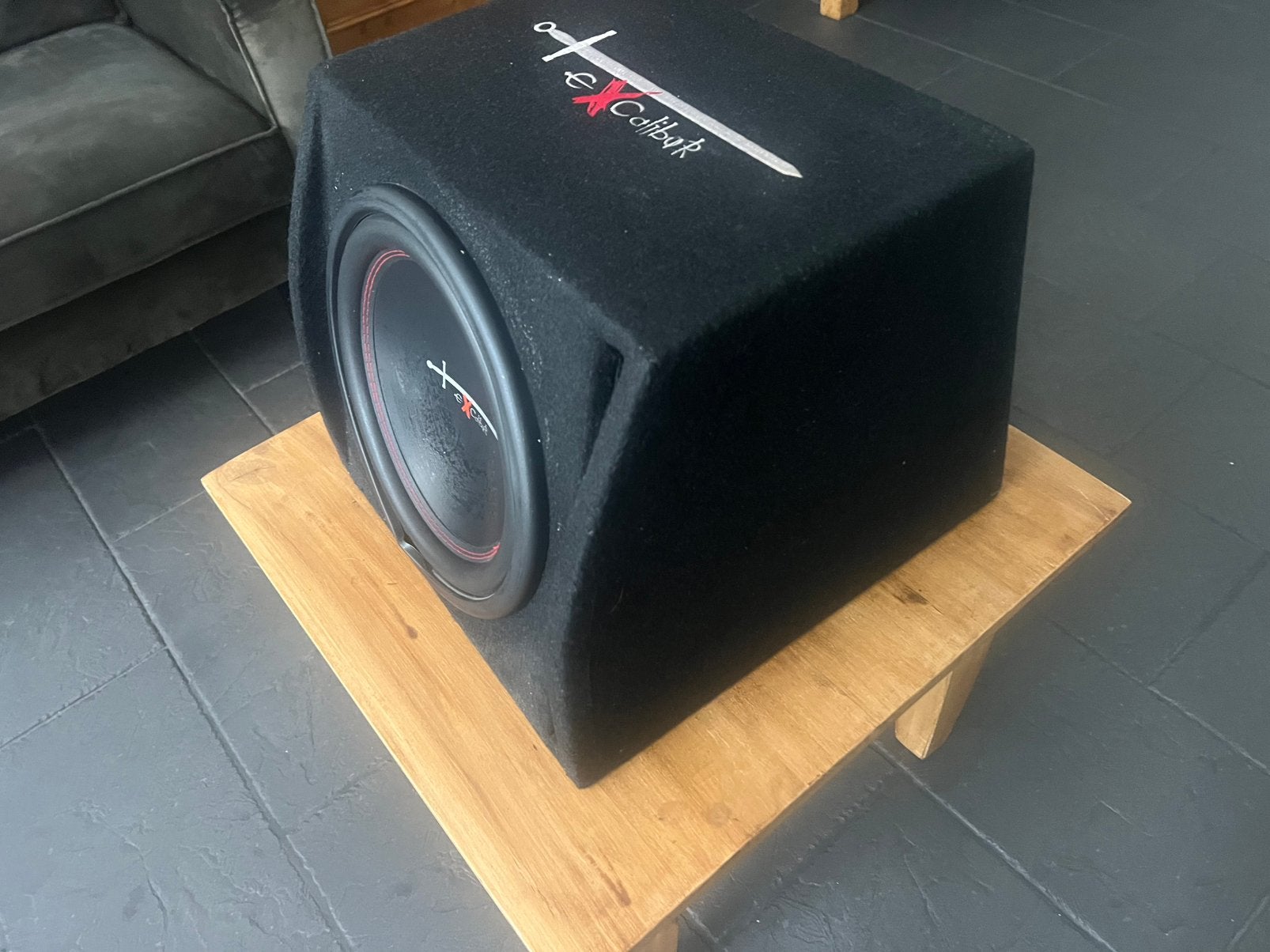 Excalibur subwoofer 1000w, Auto diversen, Ophalen of Verzenden, Zo goed als nieuw