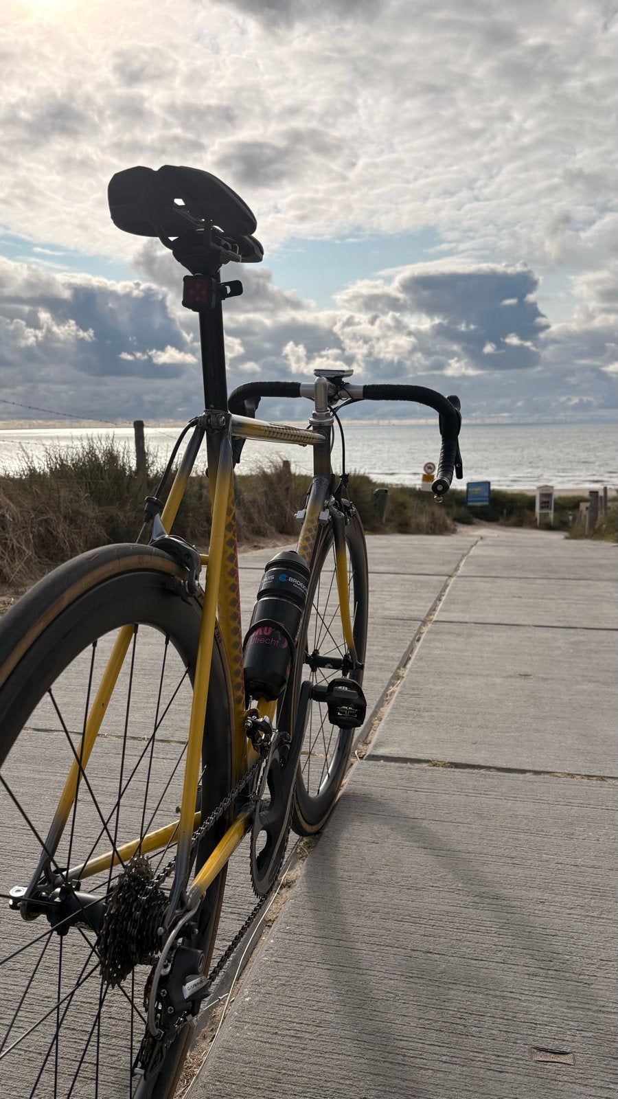 Neo-Retro Herman Braun Racefiets Dura Ace en Carbon Elite, Fietsen en Brommers, Fietsen | Racefietsen, 28 inch, Gebruikt, Carbon
