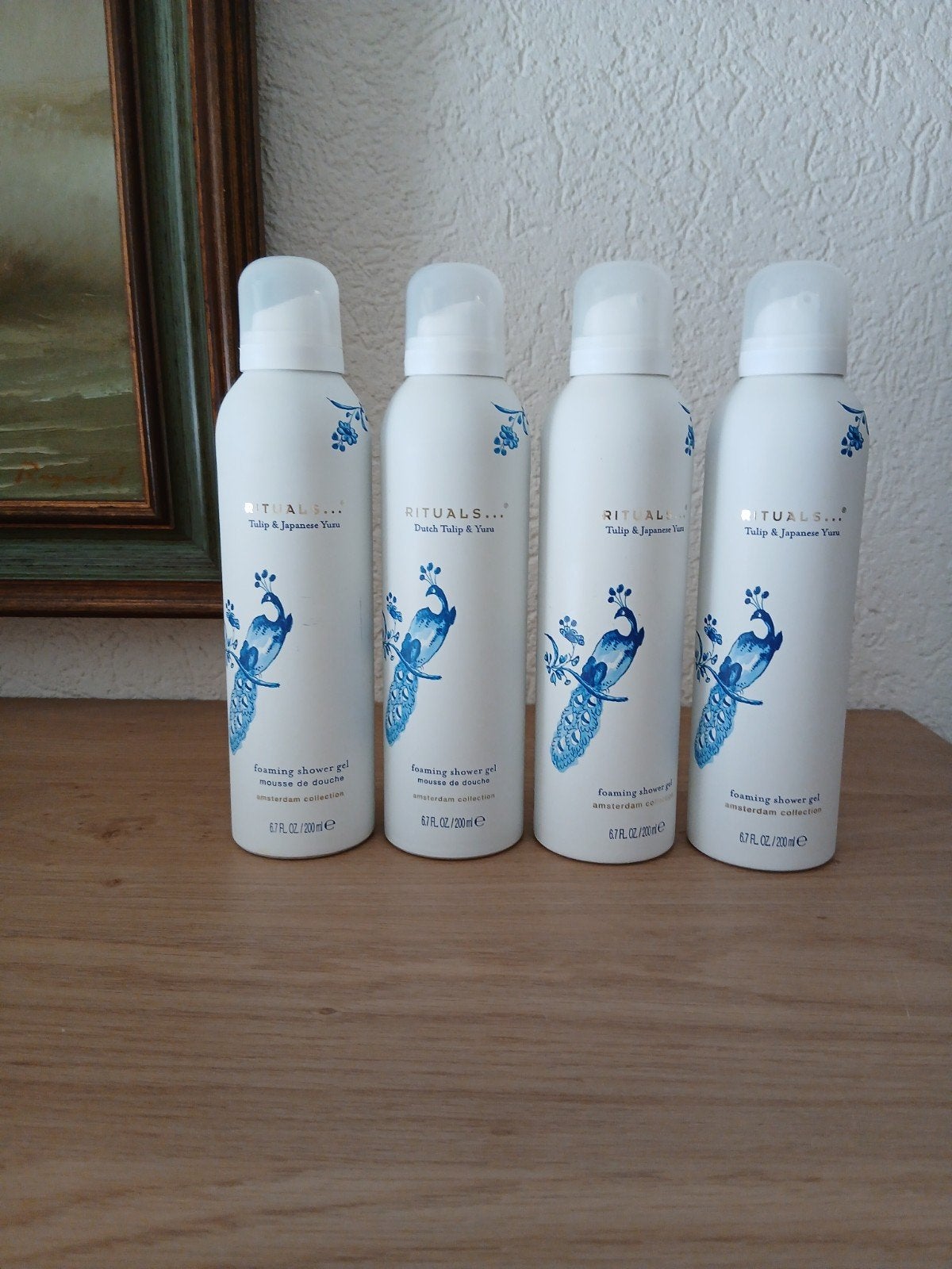 Vier maal Rituals Amsterdam collectie foam, Ophalen of Verzenden, Nieuw, Bad & Douche