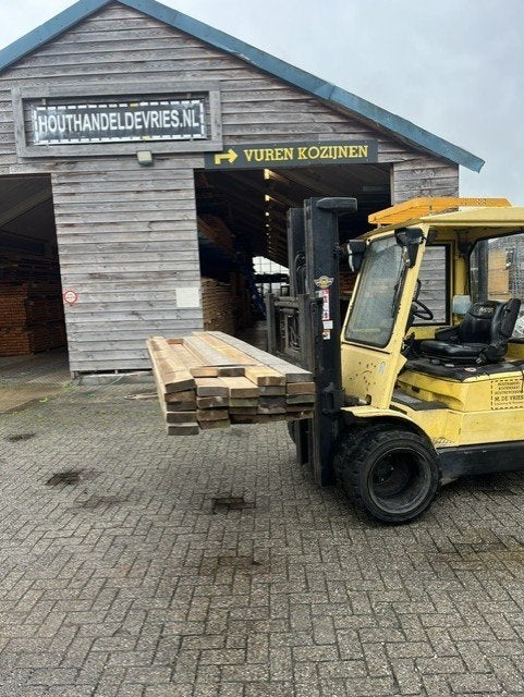 RESTPARTIJ GEIMPREGNEERDE BALKEN, Tuin en Terras, Ophalen, Zo goed als nieuw, 250 cm of meer, Balken