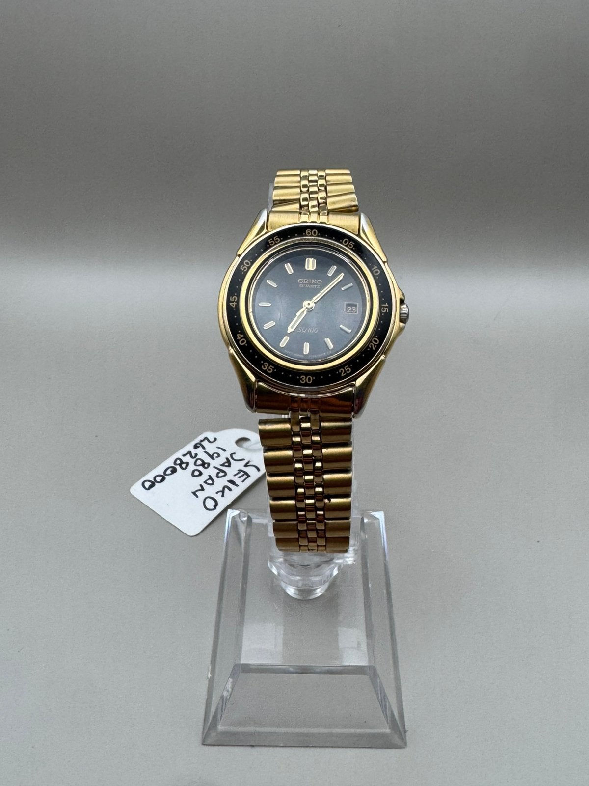 Vintage Seiko Duikhorloge (Scuba) Quartz - 1981 Japan, Seiko, Gebruikt, Staal, Polshorloge