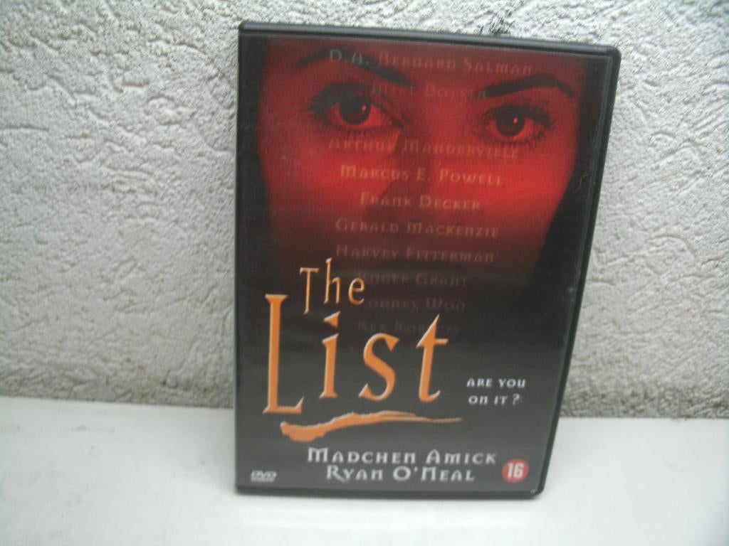 DVD 213B THE LIST, Vanaf 12 jaar, Ophalen of Verzenden, Zo goed als nieuw, Overige genres