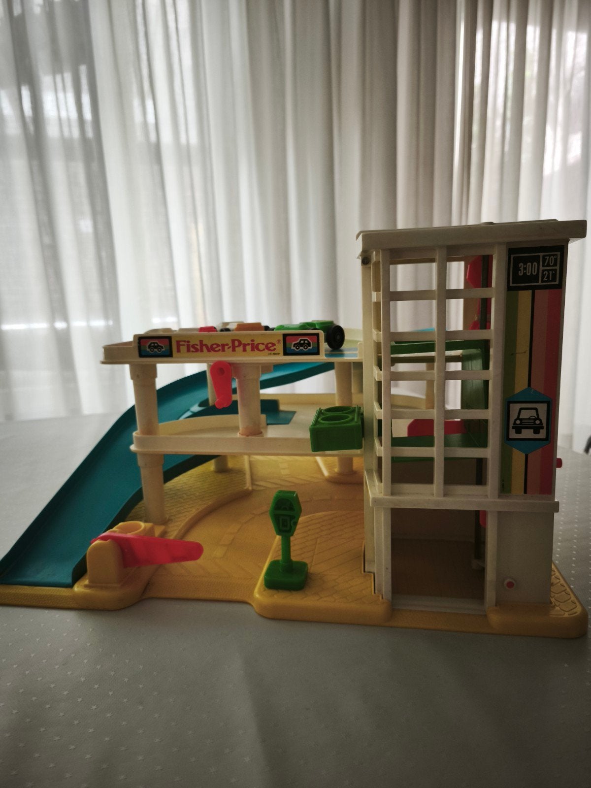 Vinted Fisher Price Garage met Voertuigen & Extra's, Kinderen en Baby's, Ophalen of Verzenden, Gebruikt, Speelset