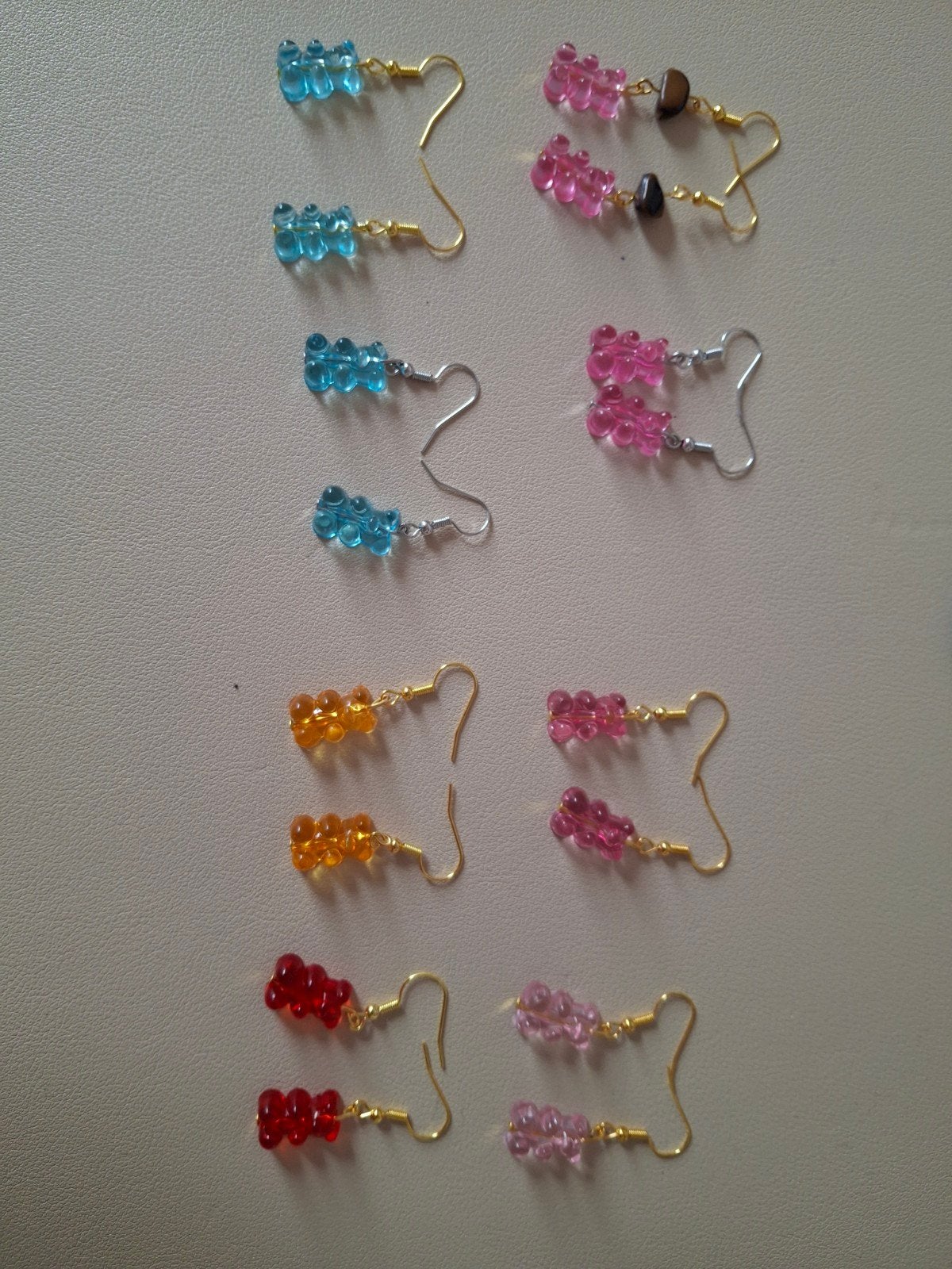 Gummy Bear Oorbellen - Handgemaakt, Nikkelvrij, Overige materialen, Hangers, Overige kleuren, Nieuw