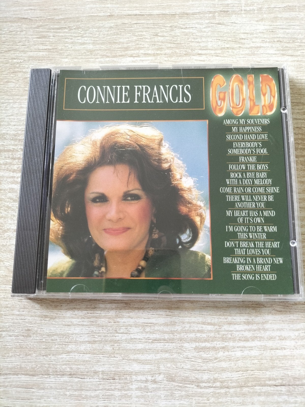 Connie Francis - gold, Cd's en Dvd's, Ophalen of Verzenden