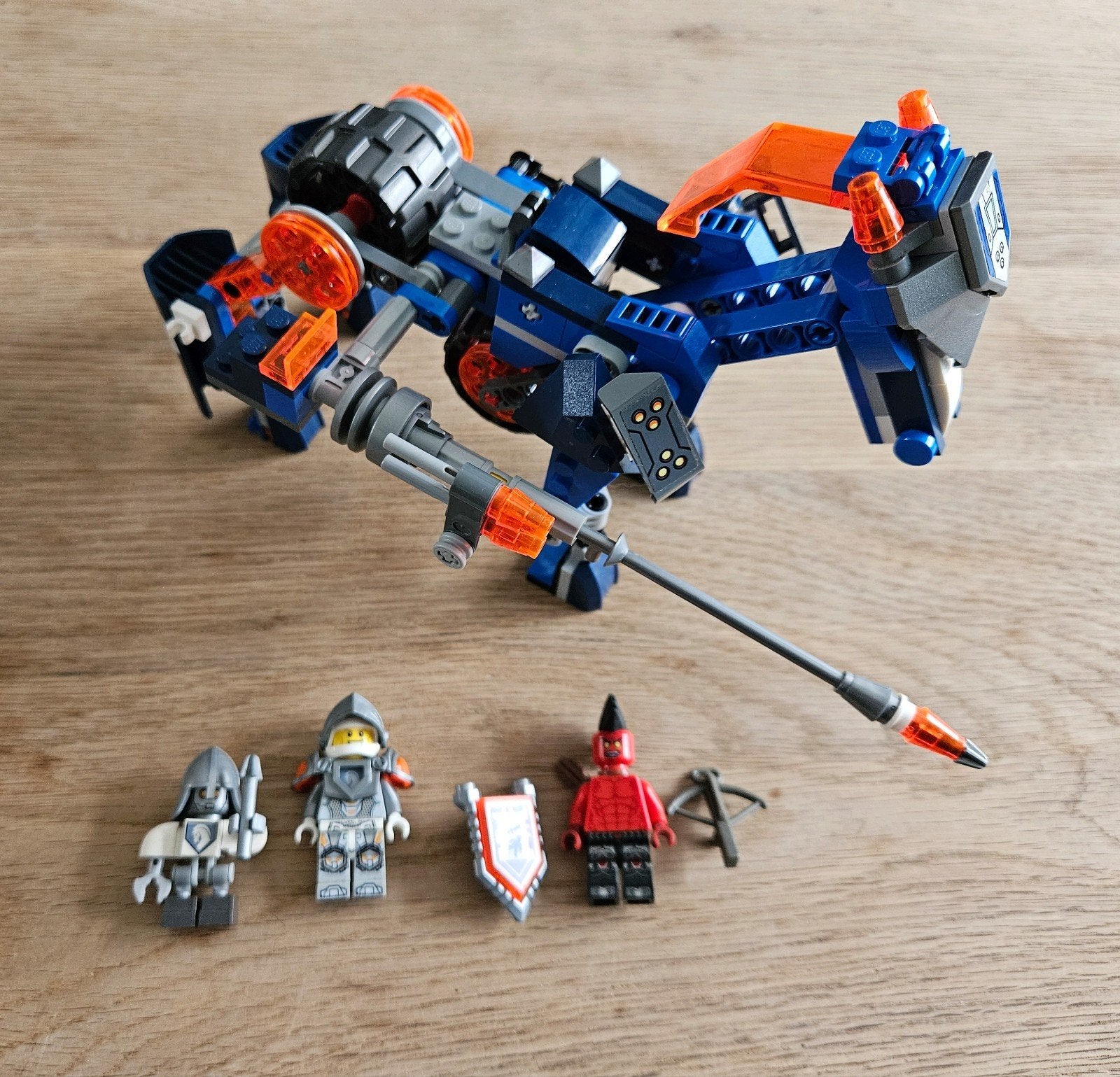 LEGO Nexo Knights 70312 Lance's Mecha Paard, Overige thema's, Lego, Ophalen of Verzenden, Complete set