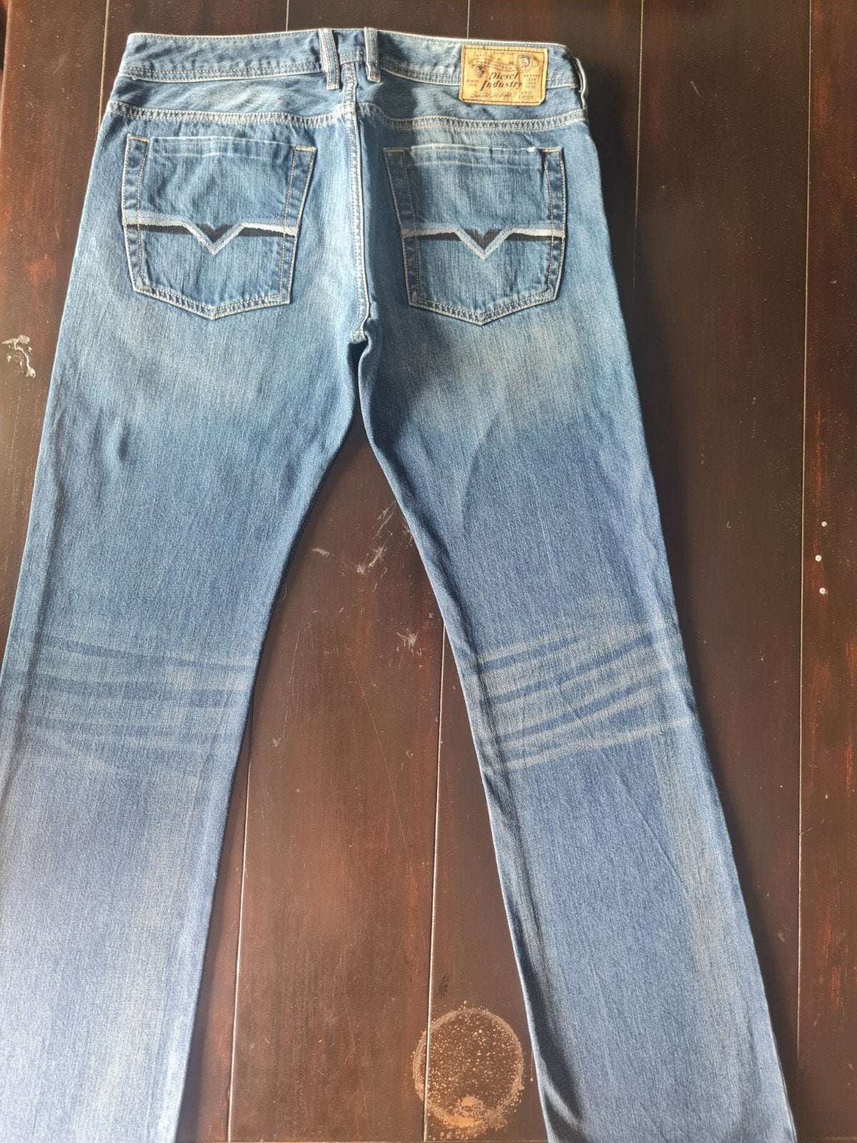 ZGAN CLASSIC DIESEL ZATINY REGULAR BOOTCUT JEANS SIZE 34/34!, Kleding | Heren, Spijkerbroeken en Jeans, Diesel, Blauw, Ophalen of Verzenden