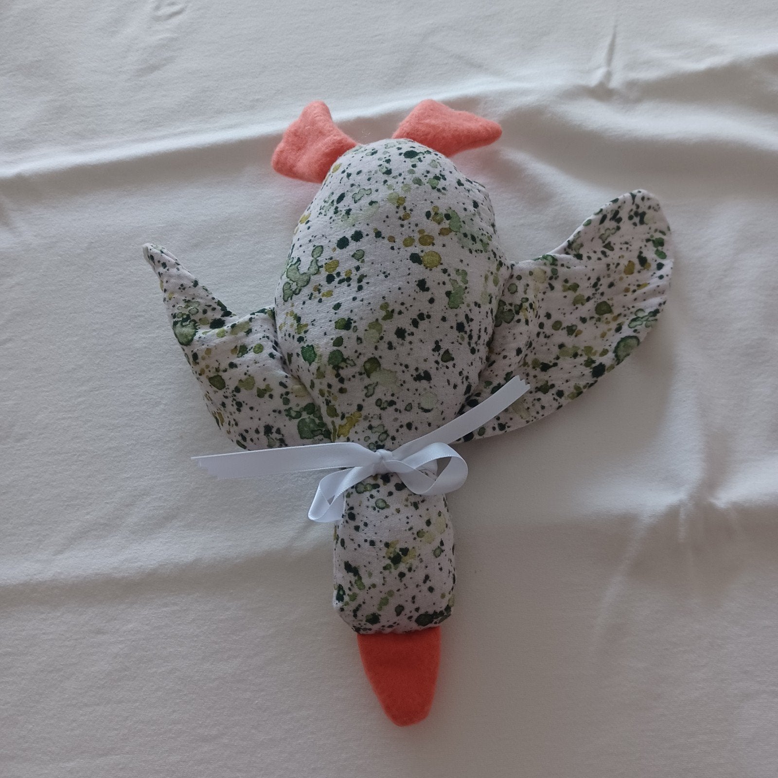 Leuke knuffel eend - 30 cm, Ophalen of Verzenden, Nieuw, Eend