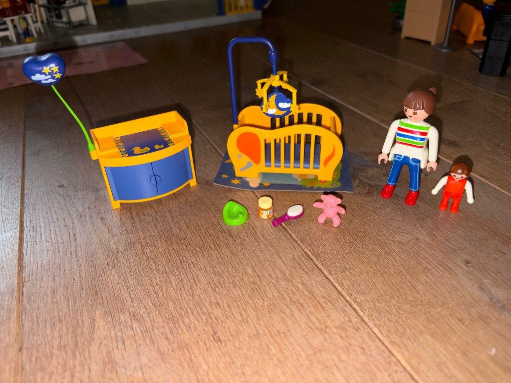 Babykamer van Playmobil (#3207), Kinderen en Baby's, Ophalen, Zo goed als nieuw, Complete set