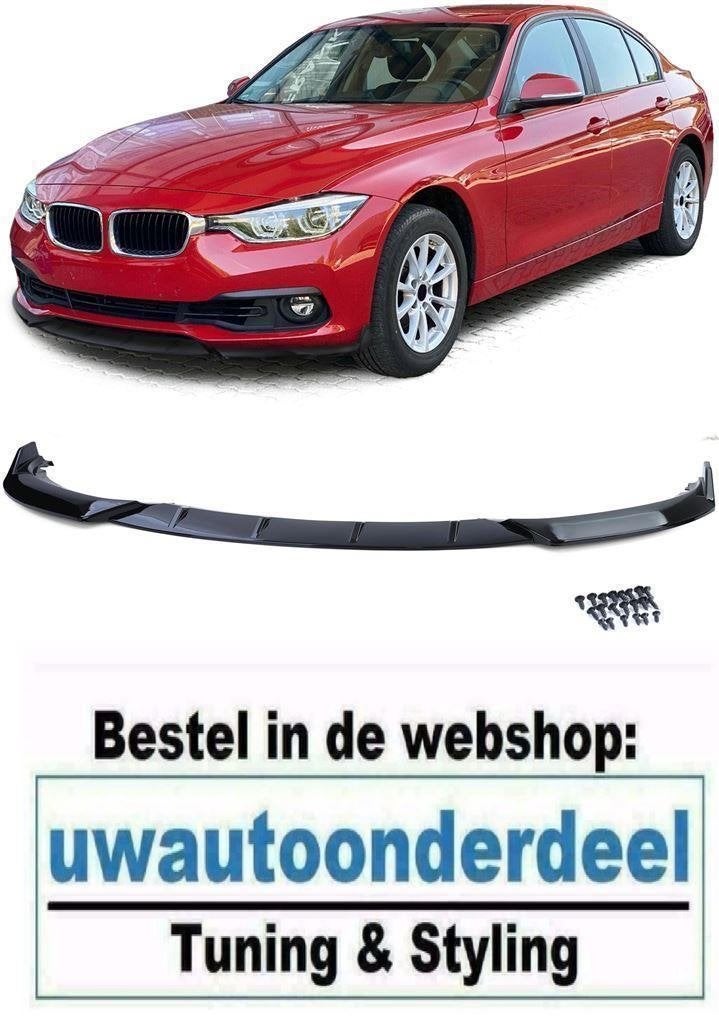 Spoiler Voorspoiler Carbon Look Voor Bmw 3 Serie F30 F31 LCI, Verzenden, Automotive Parts, A.parts@hotmail.nl, Trasmolenlaan 12 3447 GZ Woerden
