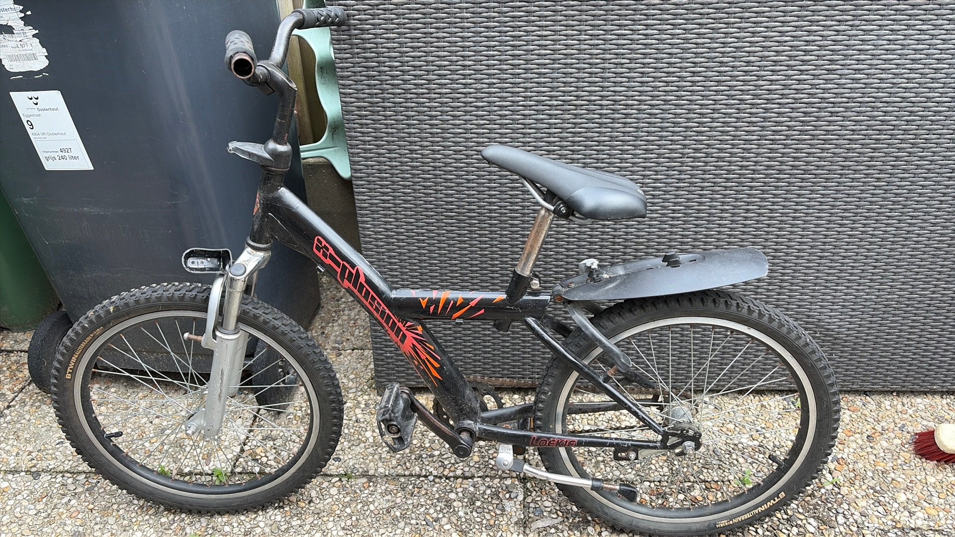 Loekie jongensfiets., Ophalen, Gebruikt, Minder dan 16 inch