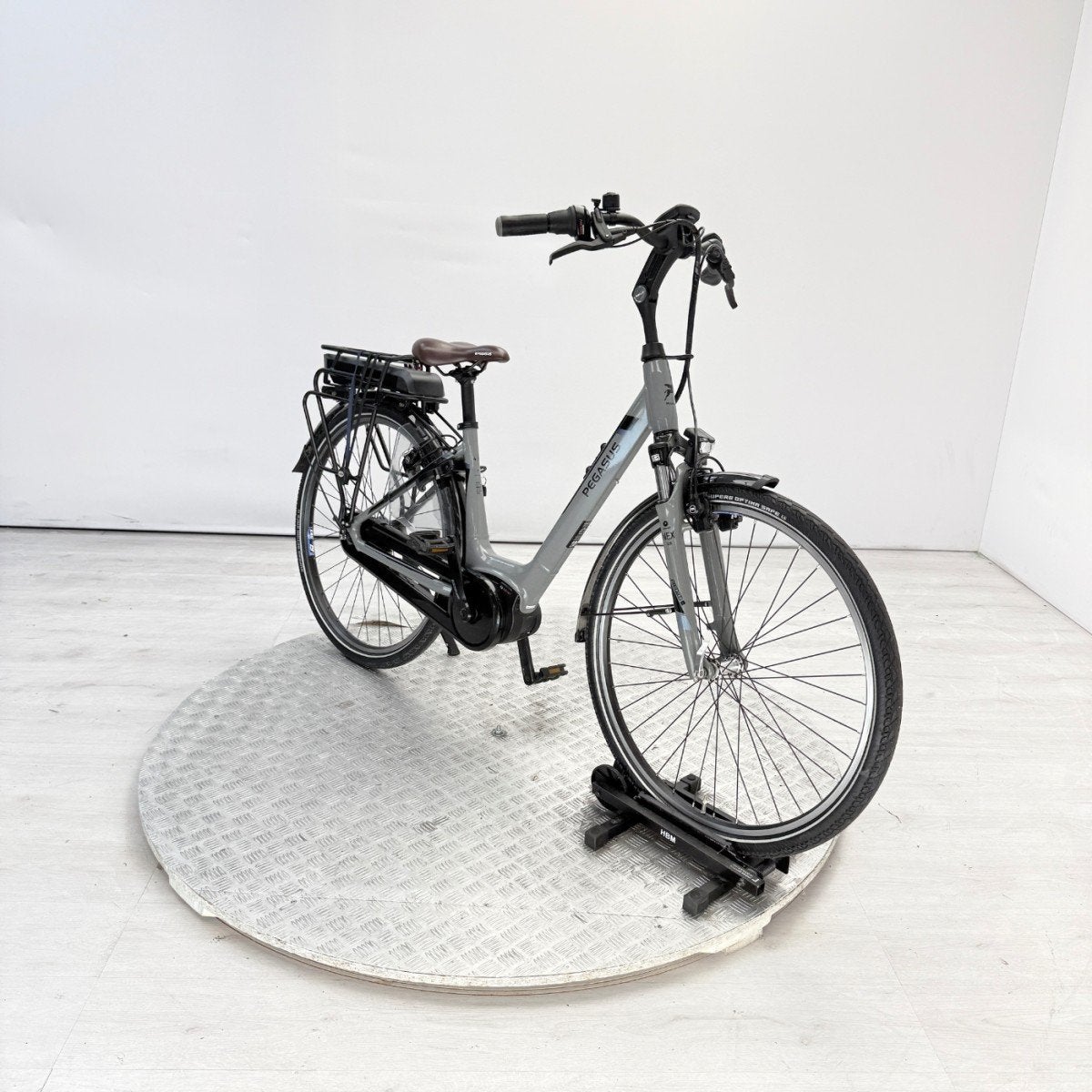 Pegasus Sienna | 2188KM | 400WH Dames grijs 45cm, Fietsen en Brommers, Gebruikt, -, -, Minder dan 47 cm