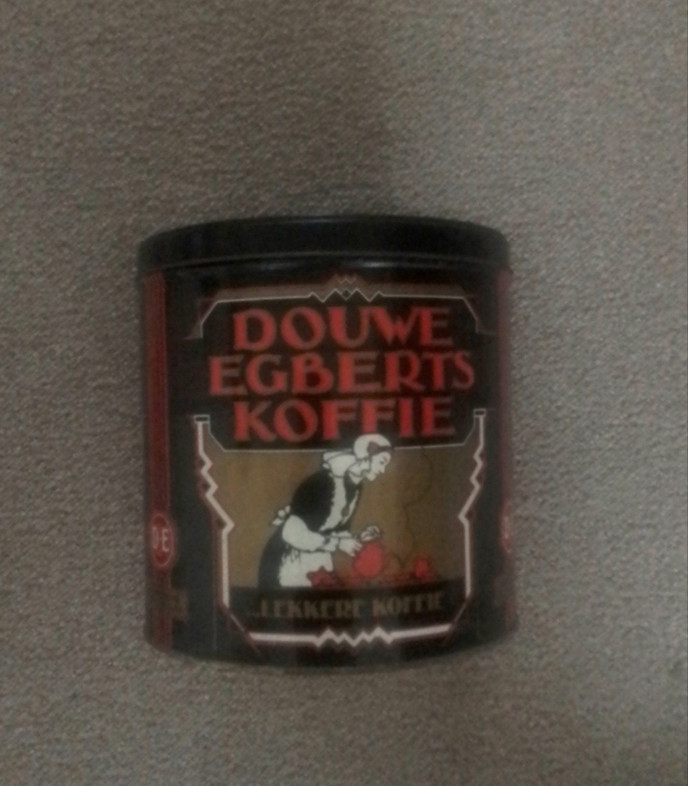 Douwe Egberts/koffieblik/ 1968, Ophalen of Verzenden, Gebruikt, Koffie, Douwe Egberts