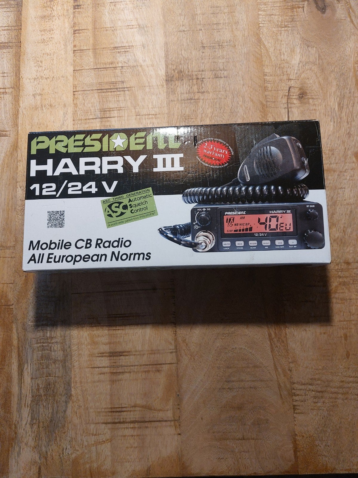 President Harry III 12/24V Mobiele CB Radio , geheel nieuw ., Ophalen of Verzenden, Nieuw