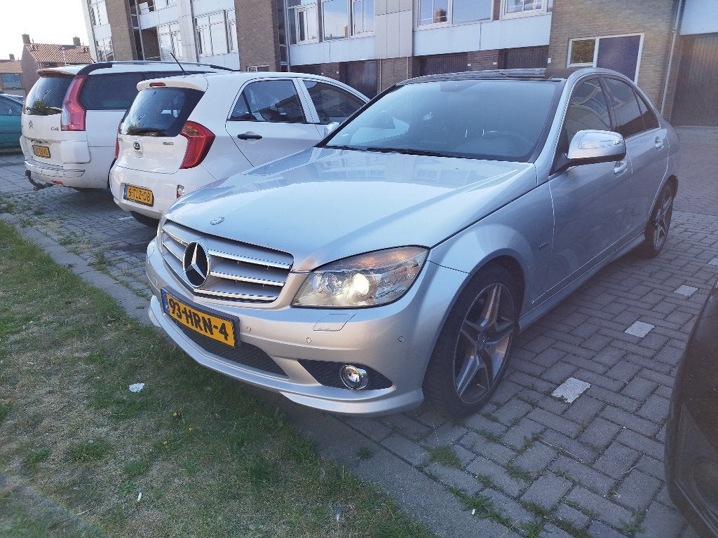 Mercedes-Benz C-Klasse AMG Sport Pack 3.5 C350 2007 LPG-G3, Auto's, Automaat, Achterwielaandrijving, 1800 kg, Zwart