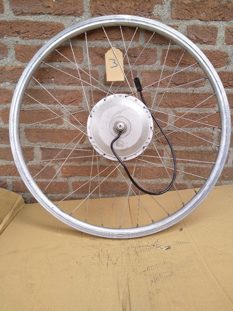 Voorwiel met ION motor Sparta Batavus €61,-, Elektrische fiets, Gebruikt, Ophalen of Verzenden, Motor