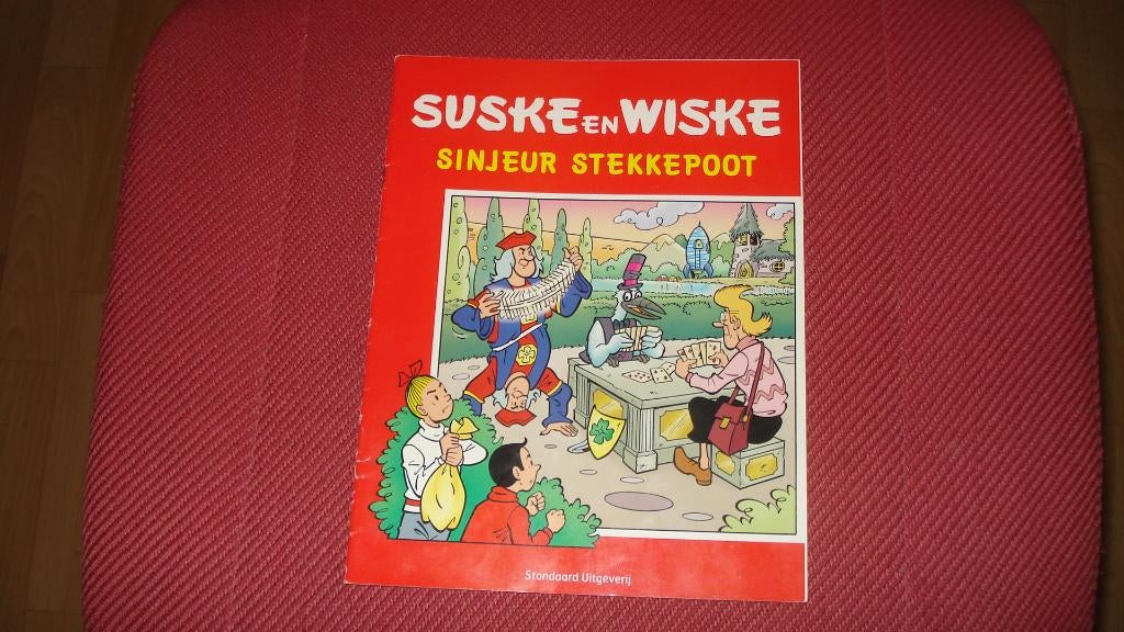 SUSKE & WISKE PLAATJES ALBUM + VEEL STICKERS ( ZIE FOTO'S), Ophalen of Verzenden, Suske en Wiske, Nieuw, Plaatje, Poster of Sticker