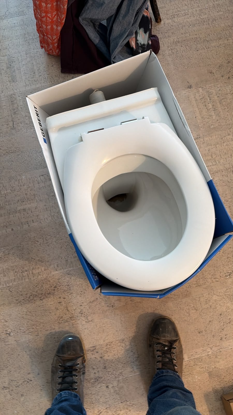 zwevende toiletpot  Sphinx (standaard afmetingen), Ophalen, Toilet