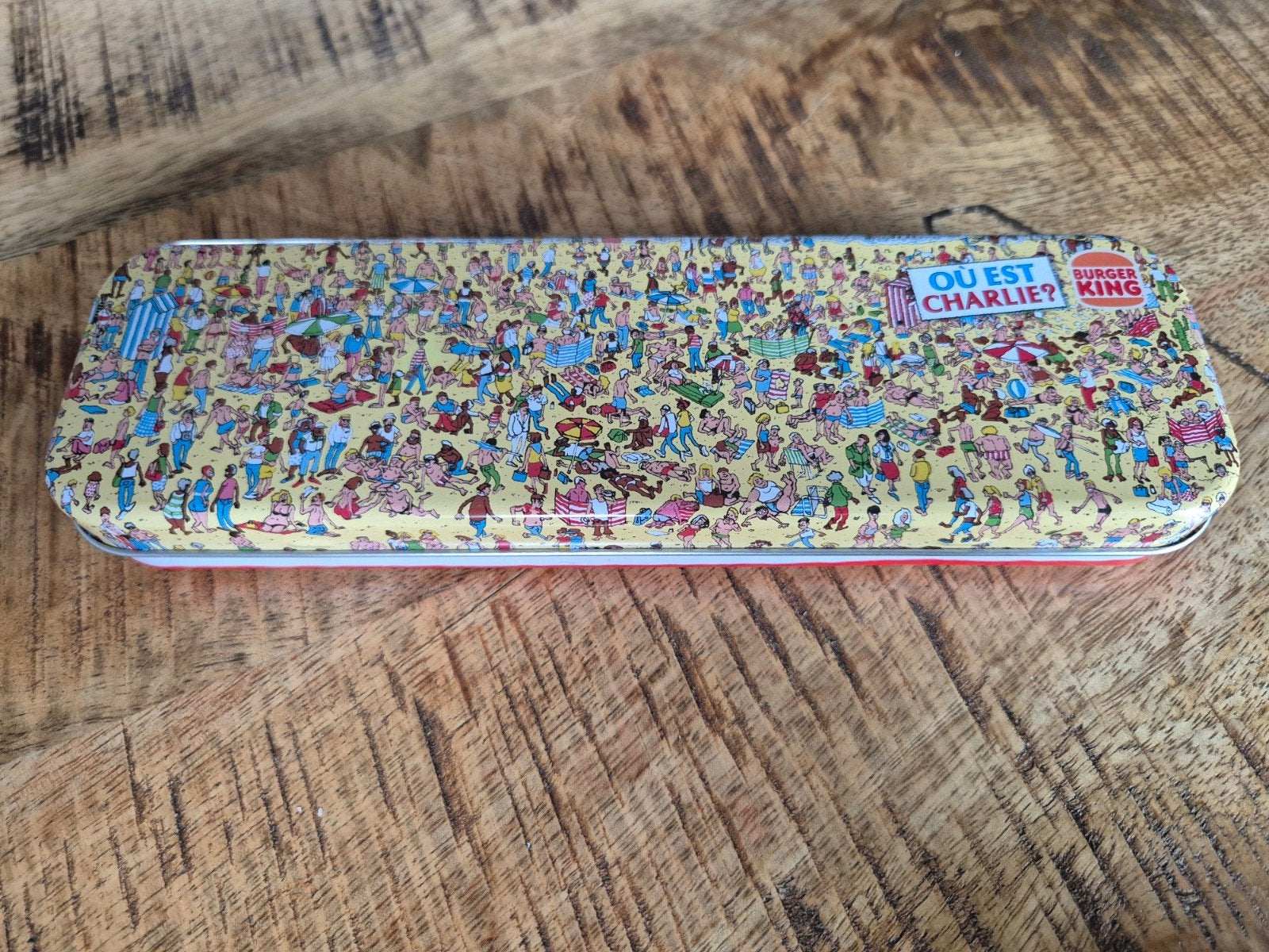 NIEUW pennen bakje Ou est Charlie inclusief liniaal, Ophalen of Verzenden, Nieuw