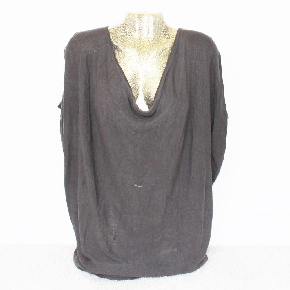 Question? Trui 100% Viscose (XL) - 49 € 25,-, Maat 46/48 (XL) of groter, Ophalen of Verzenden, Zo goed als nieuw, Grijs