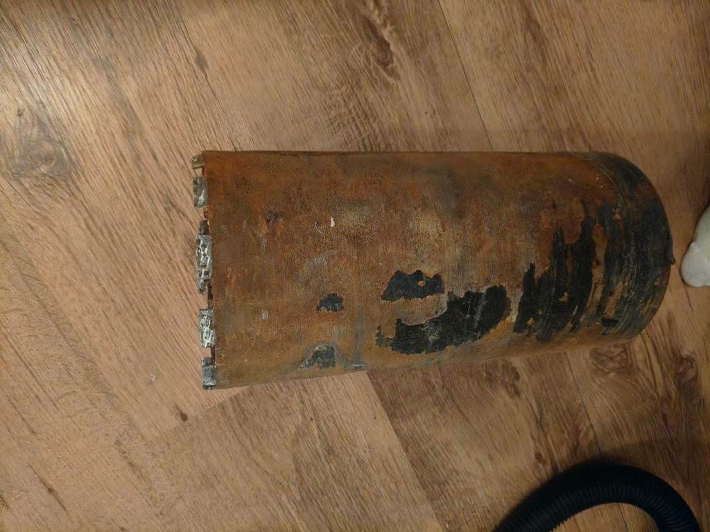 Diamant boren 200,160,50 mm Gebruikt, Doe-het-zelf en Verbouw, Gereedschap | Boormachines, Ophalen of Verzenden, Gebruikt, Overige typen