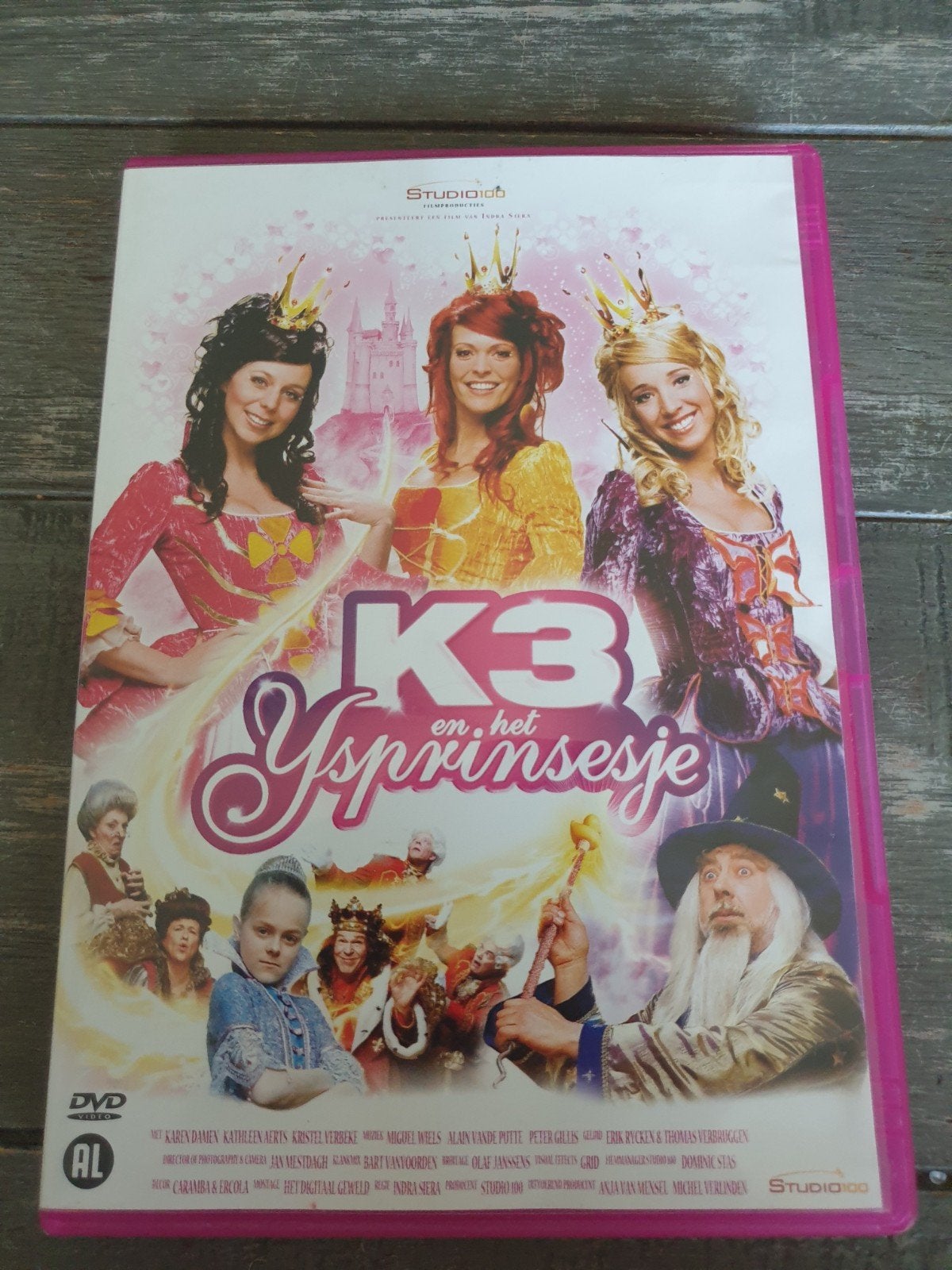K3 en Het ijsprinsesje Dvd, Alle leeftijden, Verzenden, Zo goed als nieuw