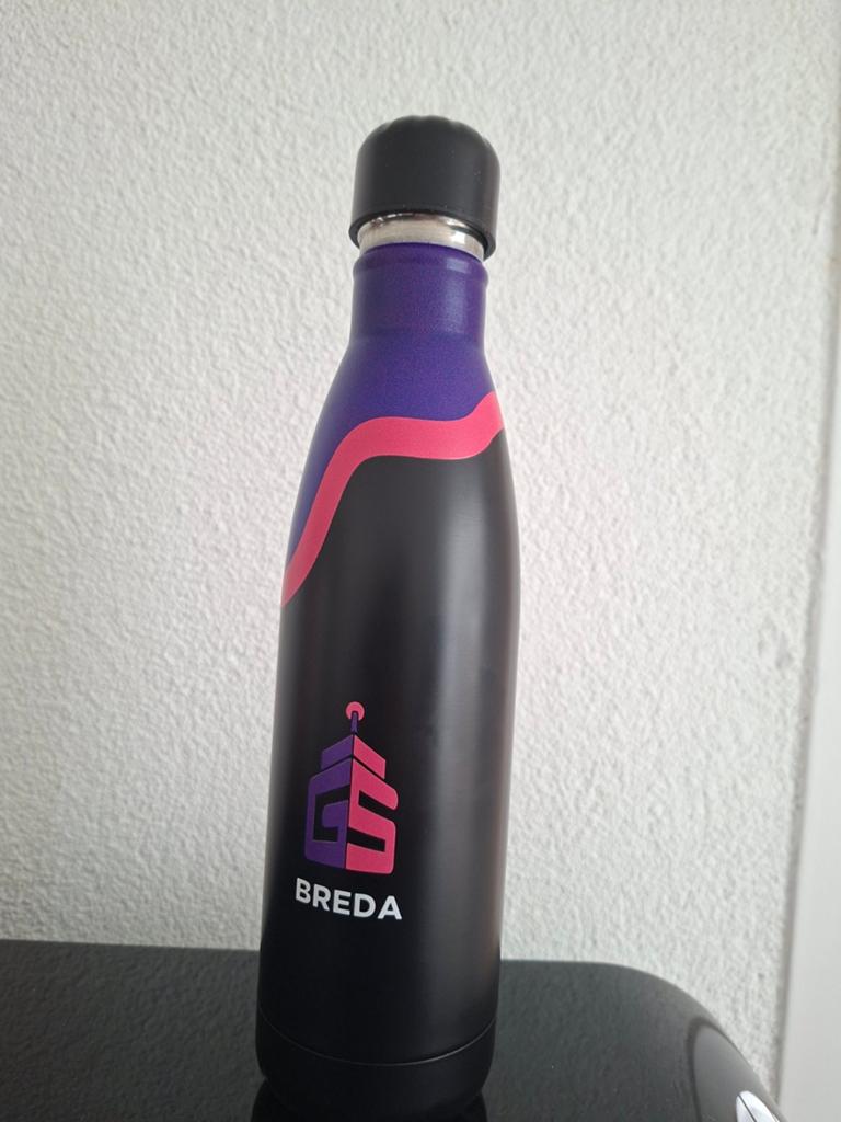 Gamestate Breda drinkfles, Sport en Fitness, Bidons, Ophalen of Verzenden, Nieuw
