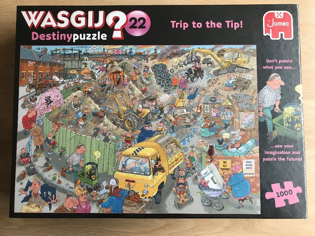 NIEUW - Wasgij Destiny 22 - Trip to the Tip!, Ophalen of Verzenden, 500 t/m 1500 stukjes, Nieuw, Legpuzzel