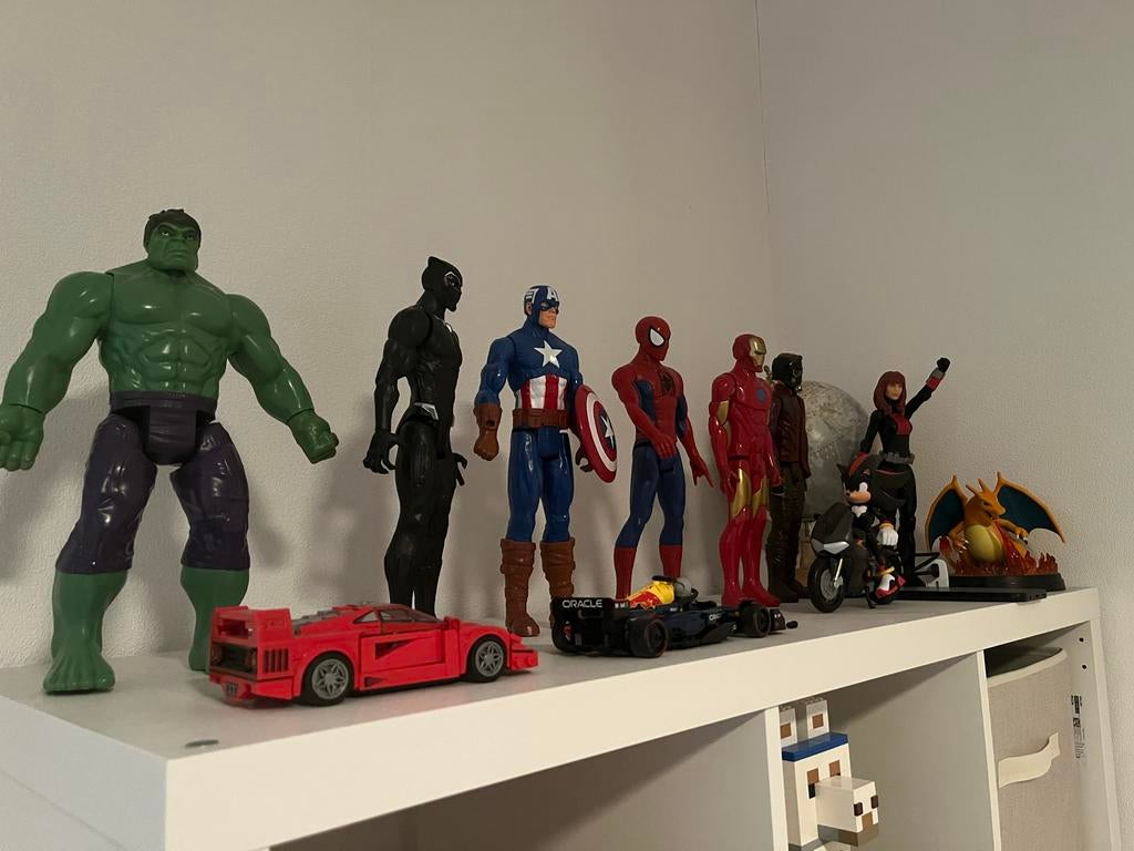 Marvel actiefiguren nieuw! Groot Hulk iron man spiderman pop, Kinderen en Baby's, Speelgoed | Actiefiguren, Ophalen, Gebruikt