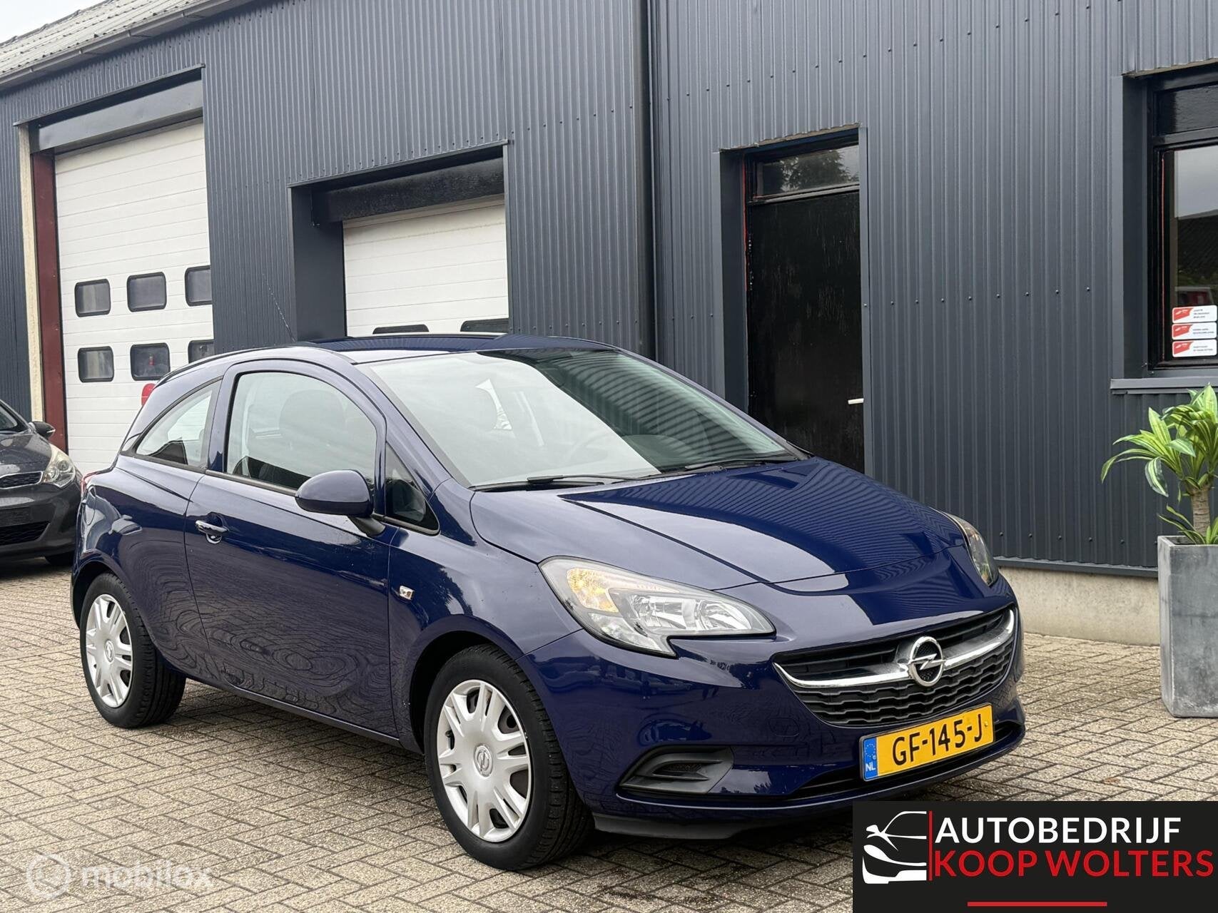 Opel Corsa 1.4 Black Edition AIRCO-31000KM NAP-, Auto's, Opel, Voorwielaandrijving, Blauw, Origineel Nederlands, Bedrijf