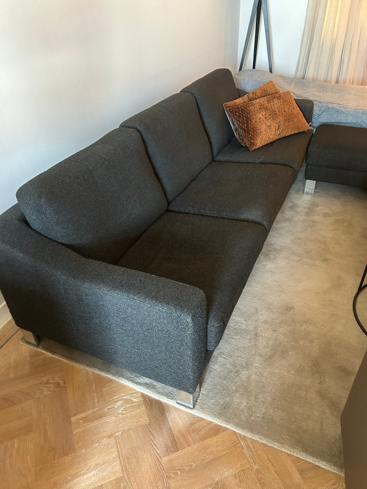 Leolux bank - Hoogwaardige designbank, Huis en Inrichting, Gebruikt, 75 tot 100 cm, Ophalen of Verzenden, Rechte bank