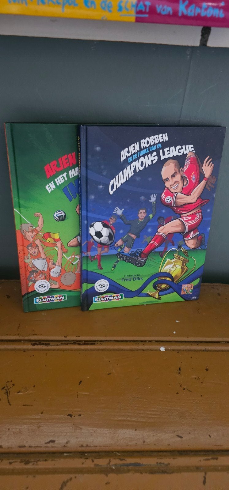 Arjen Robben boeken - Deel 1 & 2 (Fred Diks), Boeken, Ophalen of Verzenden, Zo goed als nieuw, Fred Diks, Fictie algemeen