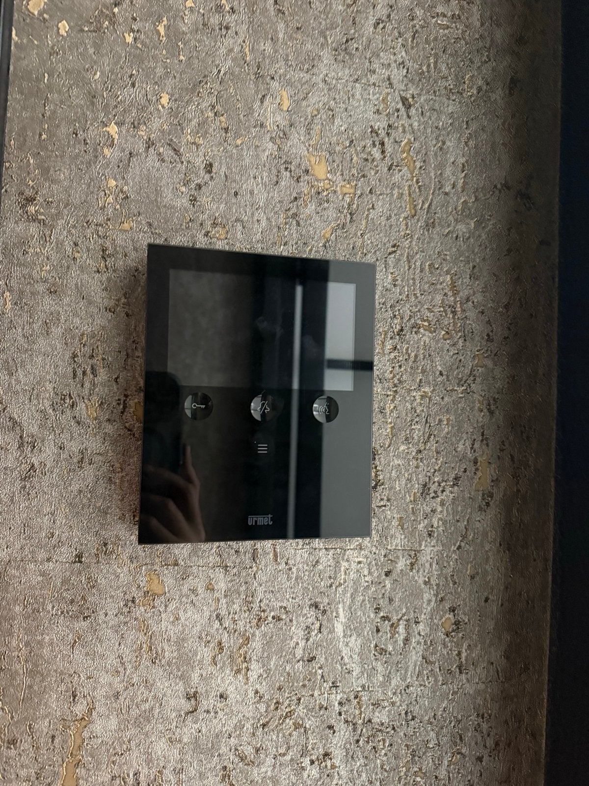 Urmet Intercom Systeem - Modern en Stijlvol, Zwart, Kunststof, Ophalen of Verzenden, Zo goed als nieuw